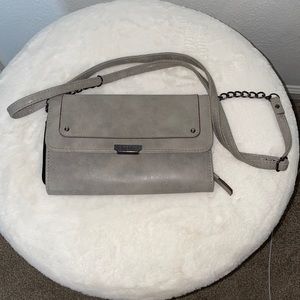 Nicole Miller gray purse
